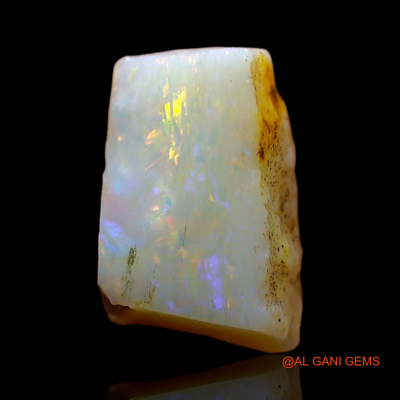 4.00 Cts Natural Australian Fire Opal Loose Gemstone Fancy Rough 13x8x5 mm RD-94