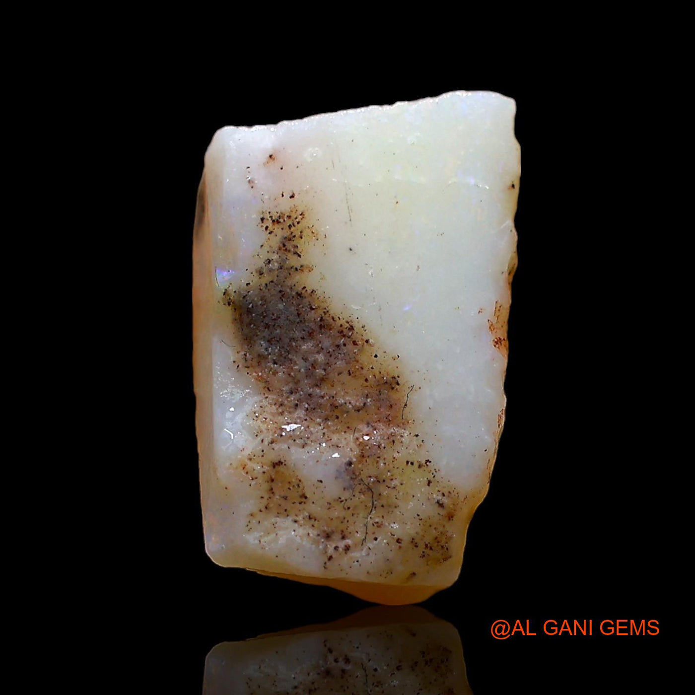 4.00 Cts Natural Australian Fire Opal Loose Gemstone Fancy Rough 13x8x5 mm RD-94