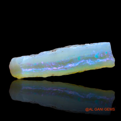 Natural Untreated Fire Opal Loose Gemstone Fancy Rough From Australia 3.00 Cts 12x10x3 mm RD-95