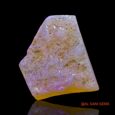 Natural Untreated Fire Opal Loose Gemstone Fancy Rough From Australia 3.00 Cts 12x10x3 mm RD-95
