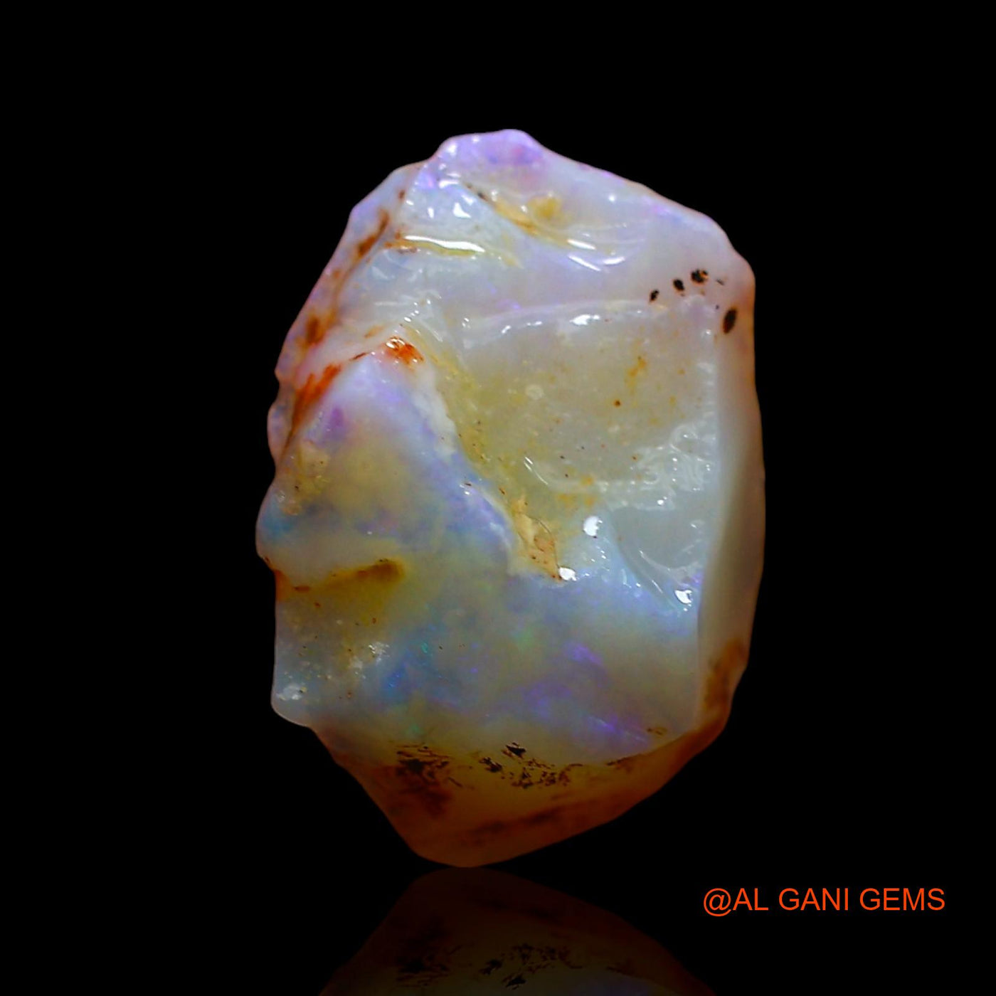 3.00 Cts Natural Australian Fire Opal Loose Gemstone Fancy Rough 13x10x5 mm RD-96