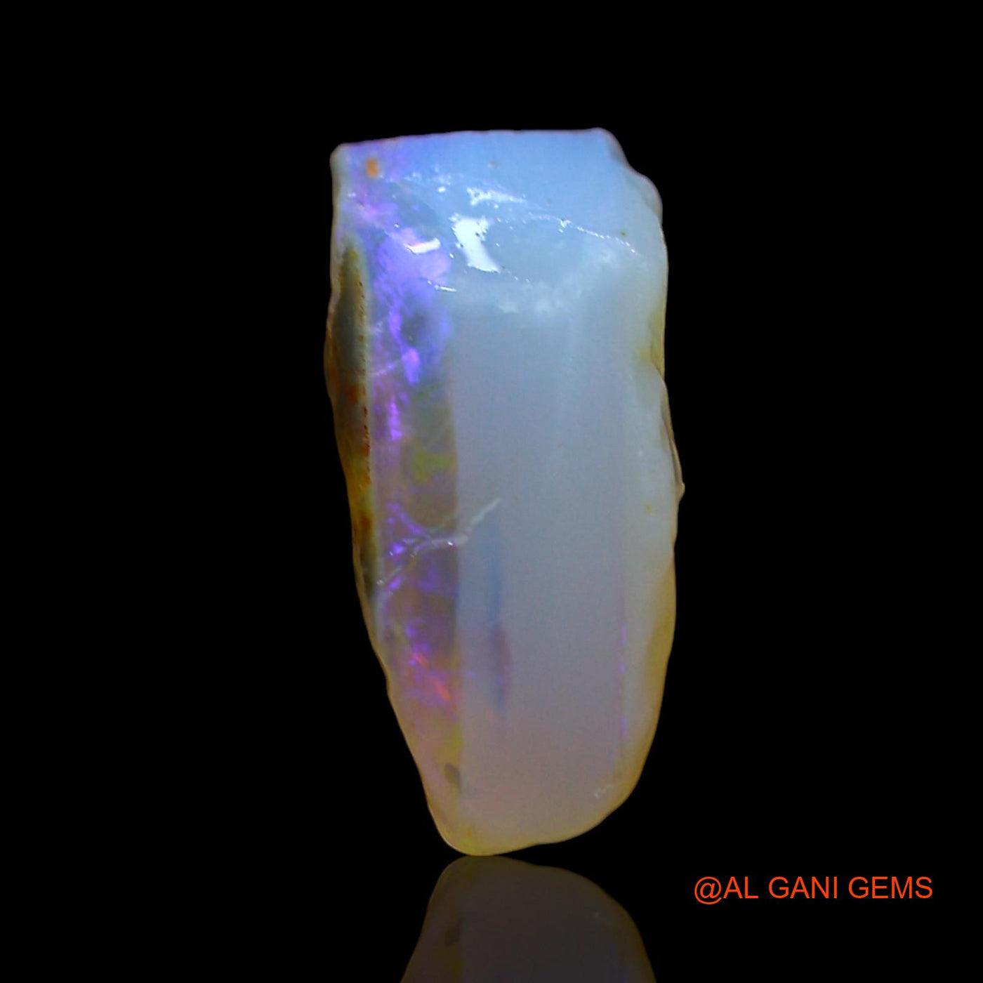4.00 Cts Natural Australian Fire Opal Fancy Rough Loose Gemstone For Jewelry 12x9x5 mm RD-97