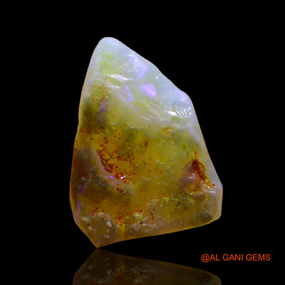 4.00 Cts Natural Australian Fire Opal Fancy Rough Loose Gemstone For Jewelry 12x9x5 mm RD-97