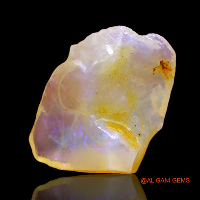 Natural Untreated Fire Opal Loose Gemstone Fancy Rough From Australia 3.00 Cts 12x9x5 mm RD-99
