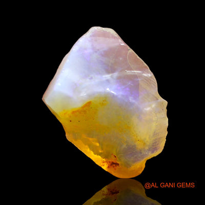Natural Untreated Fire Opal Loose Gemstone Fancy Rough From Australia 3.00 Cts 12x9x5 mm RD-99