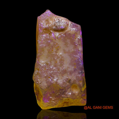 Natural Untreated Fire Opal Loose Gemstone Fancy Rough From Australia 3.00 Cts 15x8x4 mm RE-1000