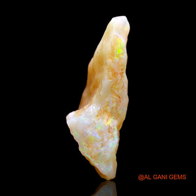 4.00 Cts Natural Australian Fire Opal Loose Gemstone Fancy Rough 19x10x6 mm RE-100