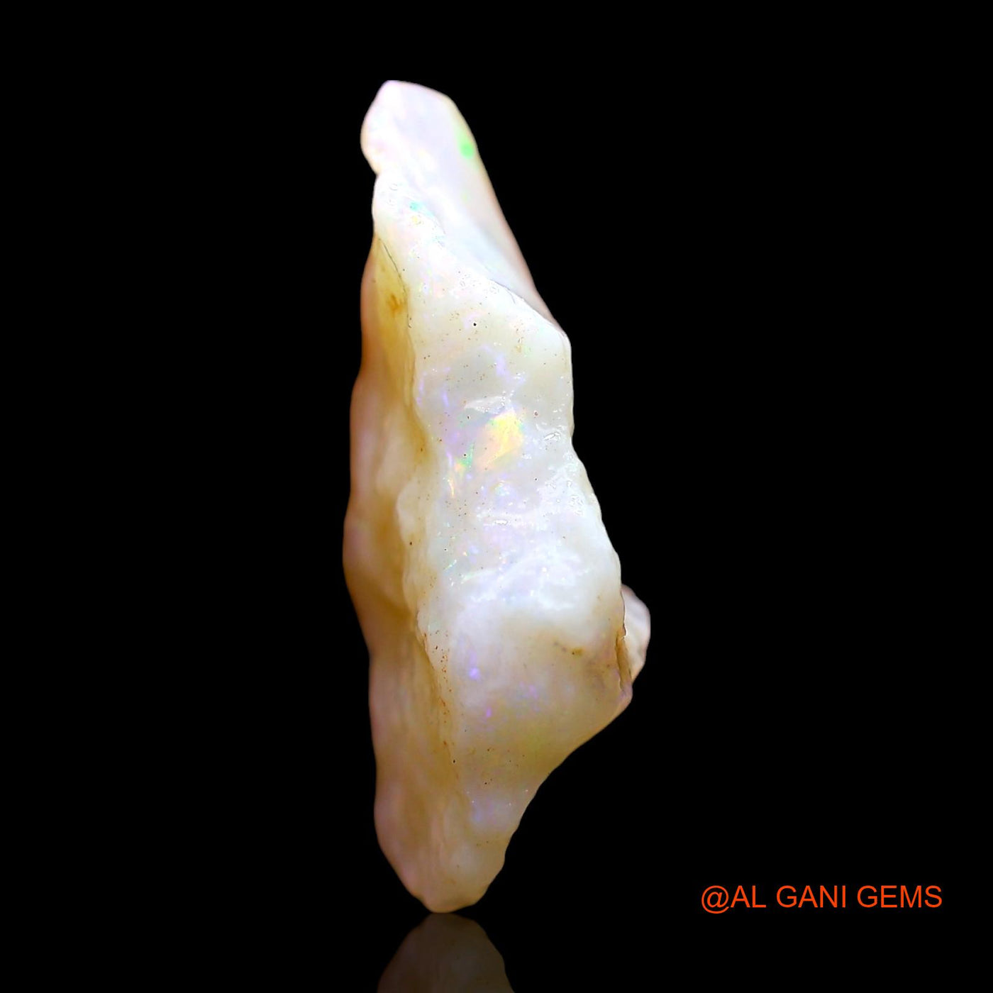 4.00 Cts Natural Australian Fire Opal Loose Gemstone Fancy Rough 19x10x6 mm RE-100
