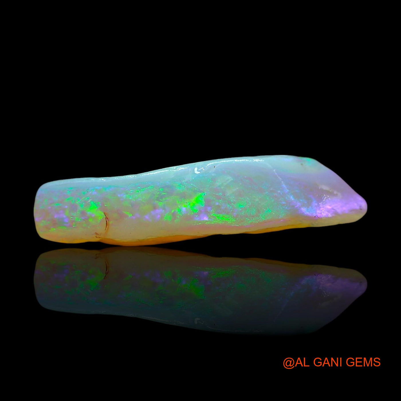 5.00 Cts Unheated Australian Fire Opal Loose Gemstone Fancy Rough Natural 19x13x4 mm RE-103