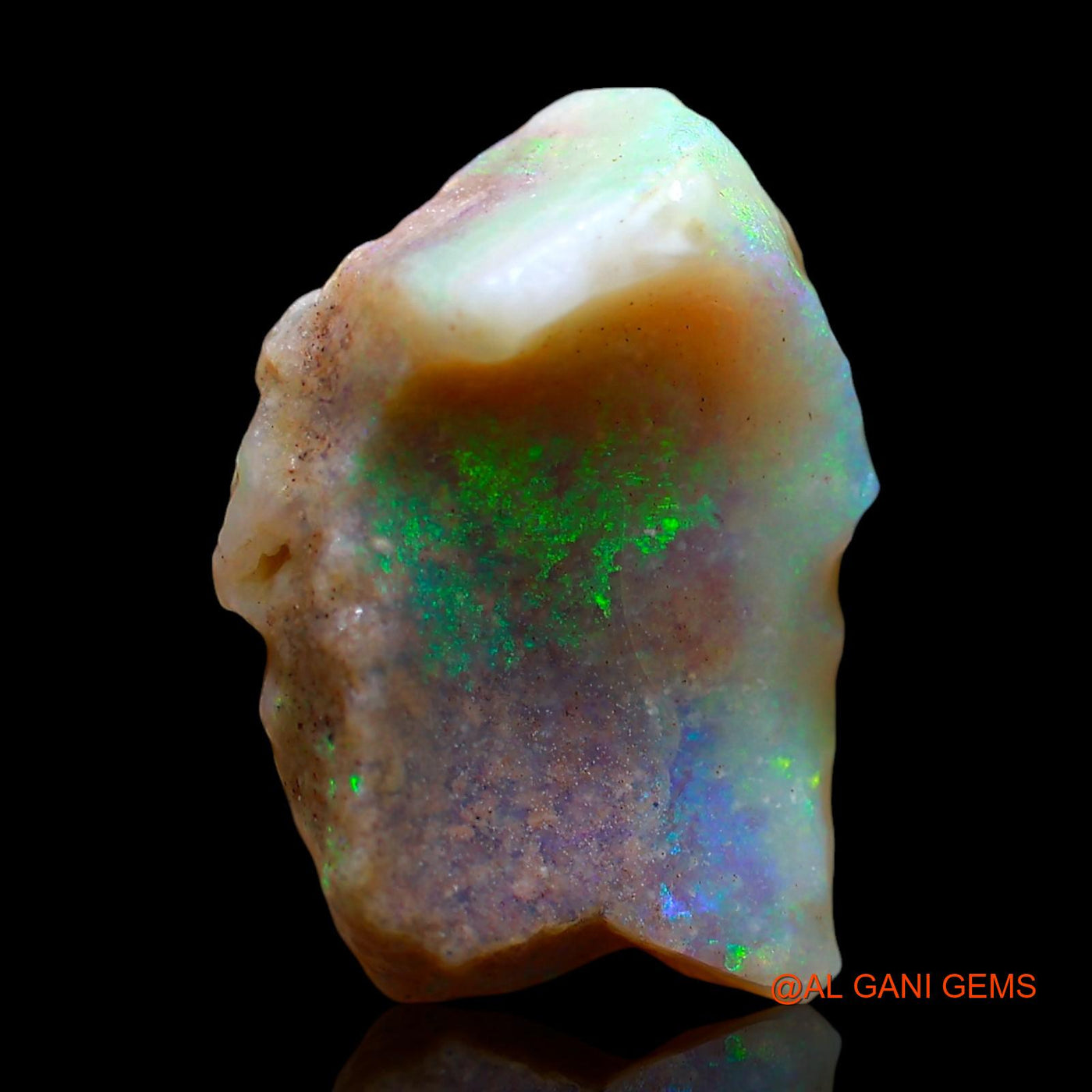 6.00 Cts Natural Australian Fire Opal Loose Gemstone Fancy Rough 17x12x5 mm RE-113