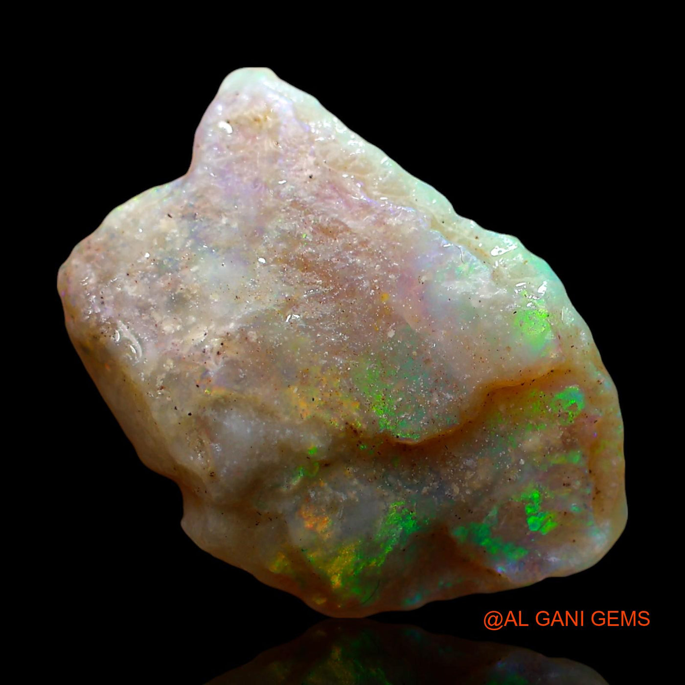 6.00 Cts Natural Australian Fire Opal Loose Gemstone Fancy Rough 17x12x5 mm RE-113