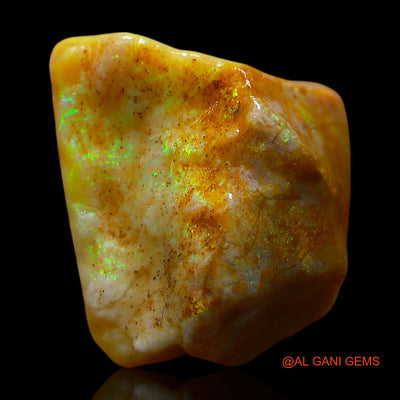 8.00 Cts Natural Australian Fire Opal Loose Gemstone Fancy Rough 17x14x7 mm RE-114