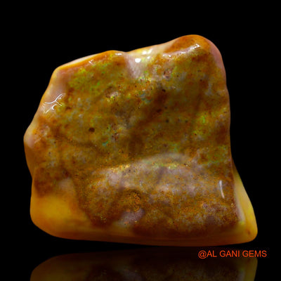 8.00 Cts Natural Australian Fire Opal Loose Gemstone Fancy Rough 17x14x7 mm RE-114