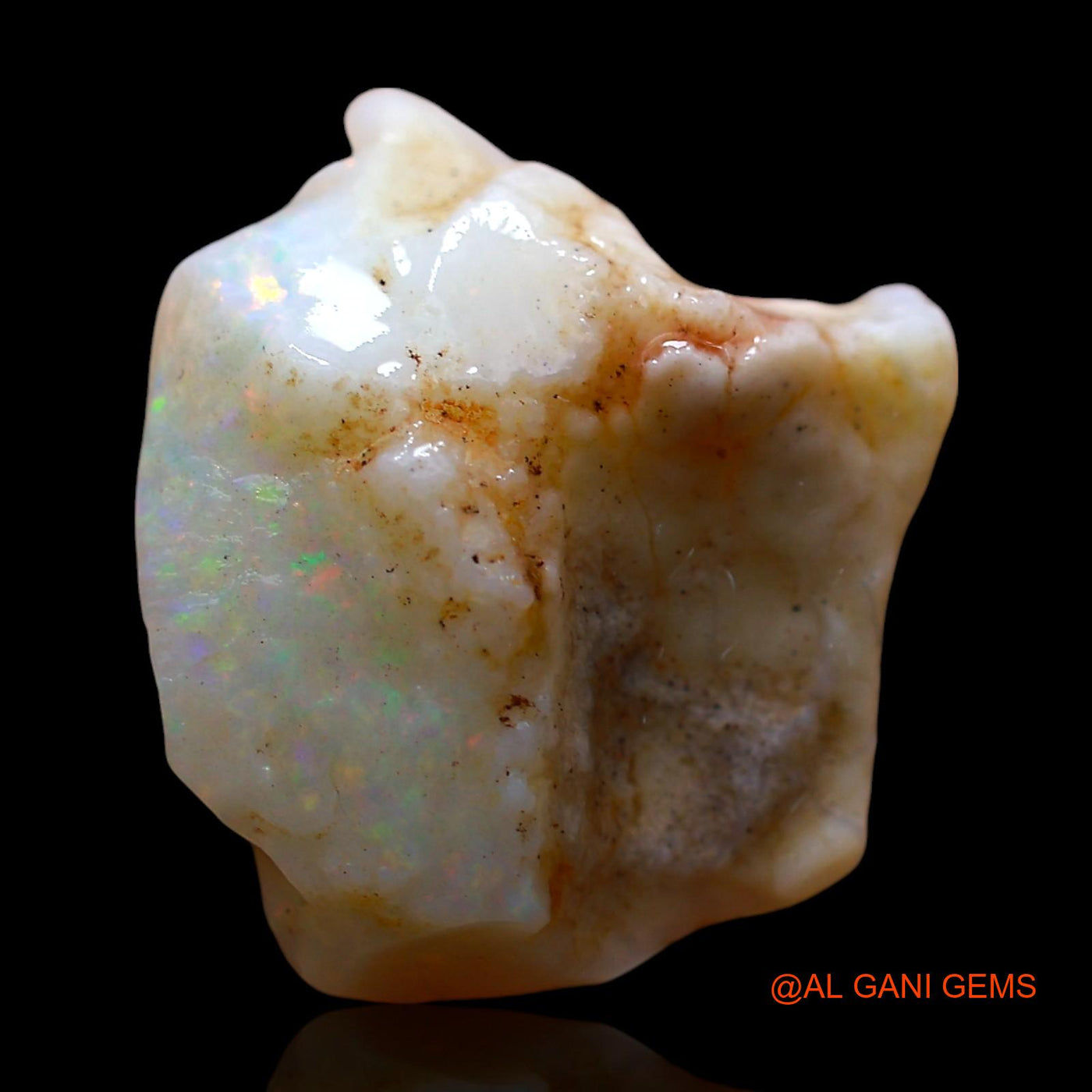 5.00 Cts Natural Australian Fire Opal Fancy Rough Loose Gemstone For Jewelry 16x15x5 mm RE-118