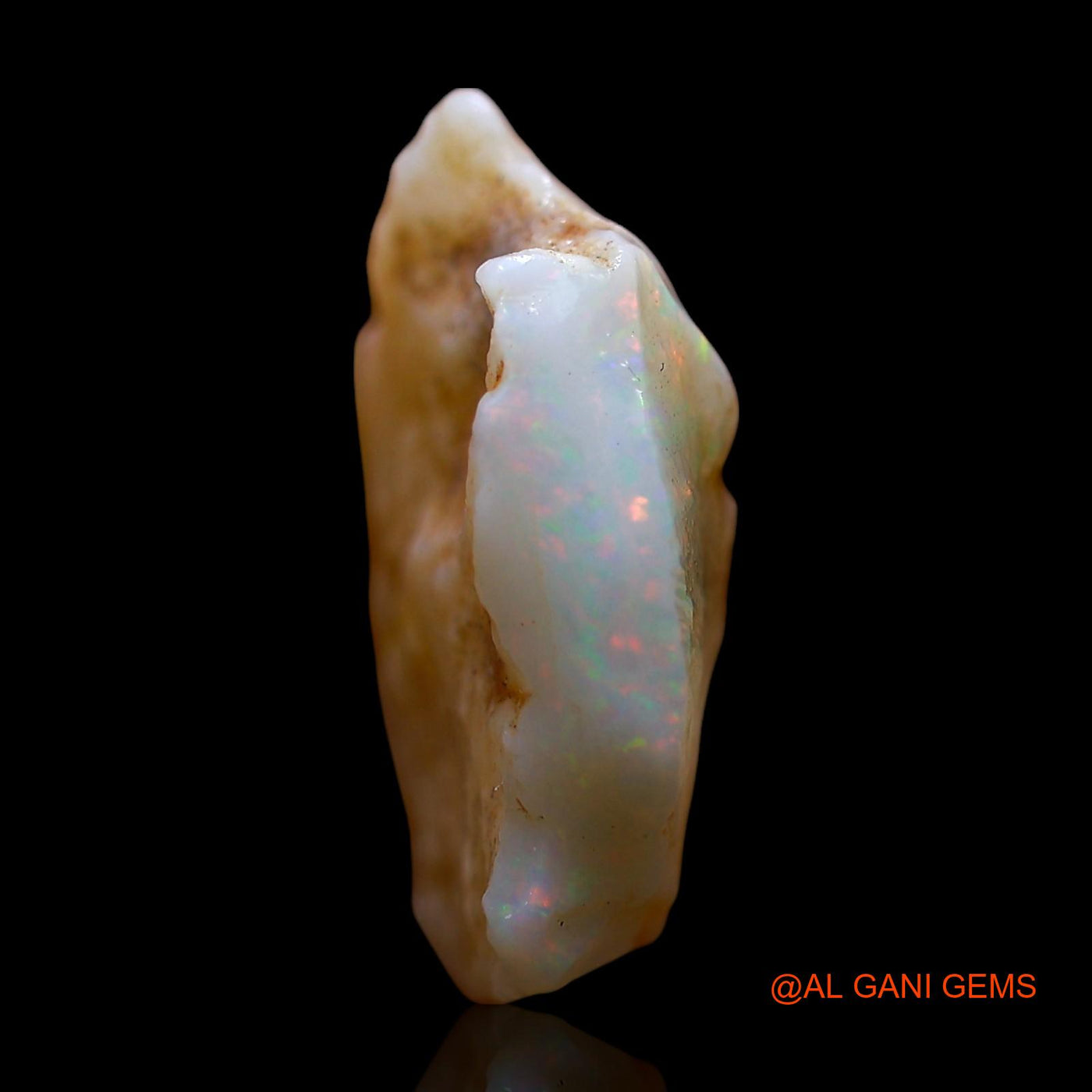 5.00 Cts Natural Australian Fire Opal Fancy Rough Loose Gemstone For Jewelry 16x15x5 mm RE-118