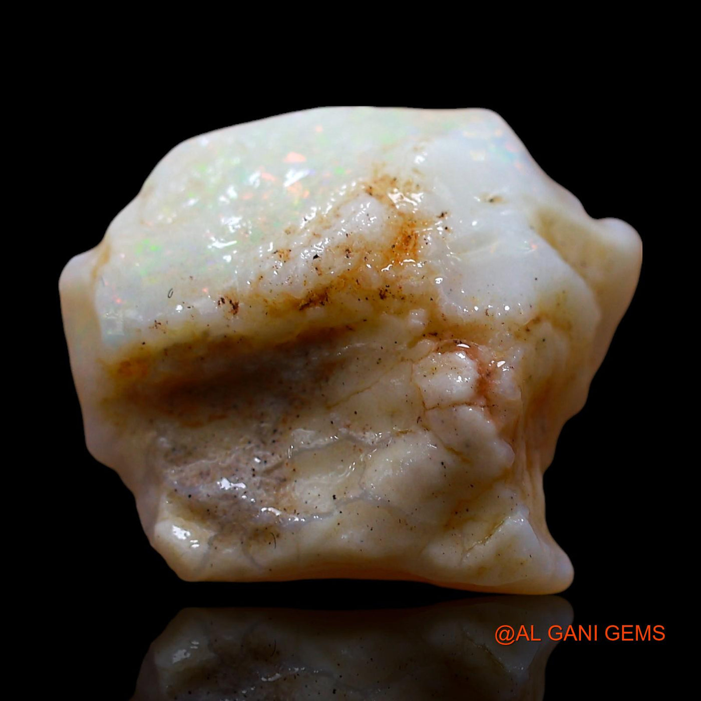 5.00 Cts Natural Australian Fire Opal Fancy Rough Loose Gemstone For Jewelry 16x15x5 mm RE-118