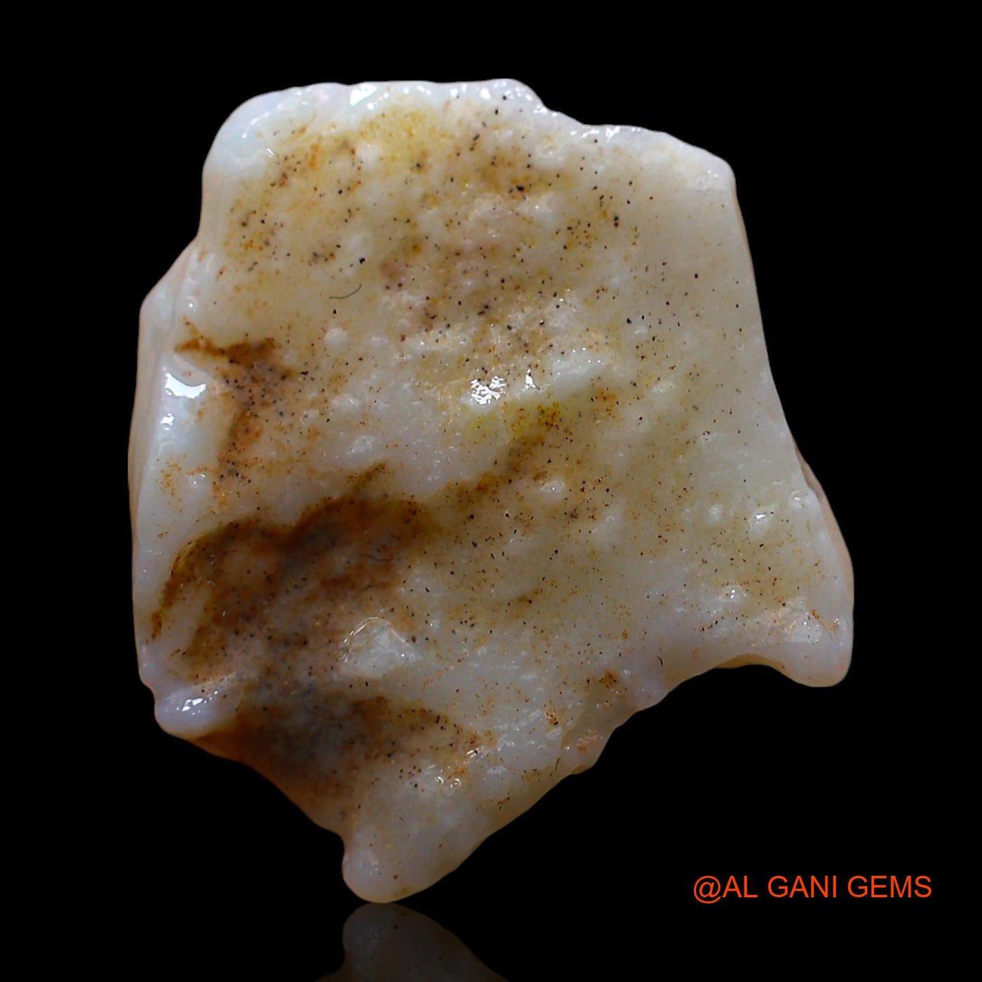 5.00 Cts Natural Australian Fire Opal Fancy Rough Loose Gemstone For Jewelry 16x15x5 mm RE-118