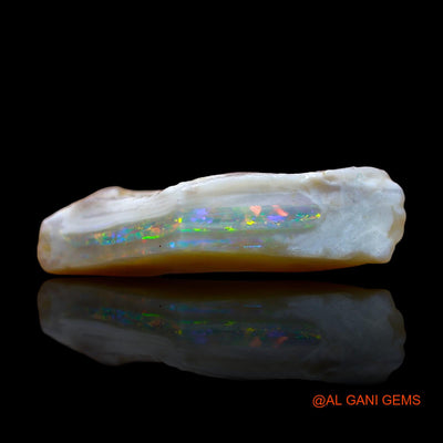Natural Fire Opal Gemstone 5.00 Cts Loose Fancy Rough From Australia 21x8x5 mm RE-121