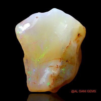 Natural Fire Opal Gemstone 7.00 Cts Loose Fancy Rough From Australia 15x11x10 mm RE-122