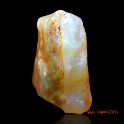 Natural Fire Opal Gemstone 7.00 Cts Loose Fancy Rough From Australia 15x11x10 mm RE-122