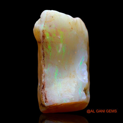 Natural Fire Opal Gemstone 8.00 Cts Loose Fancy Rough From Australia 15x13x9 mm RE-123