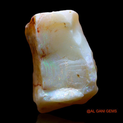 Natural Fire Opal Gemstone 8.00 Cts Loose Fancy Rough From Australia 15x13x9 mm RE-123