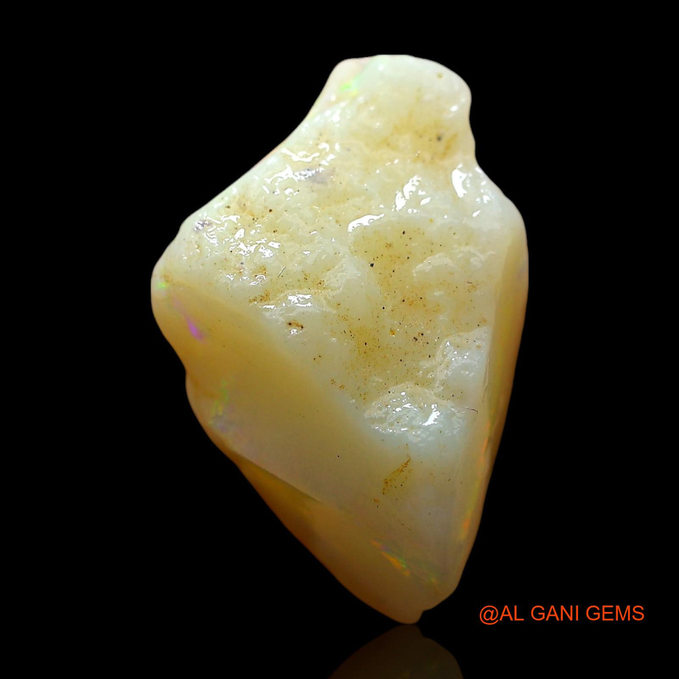 9.00 Cts Natural Australian Fire Opal Fancy Rough Loose Gemstone For Jewelry 18x11x8 mm RE-124