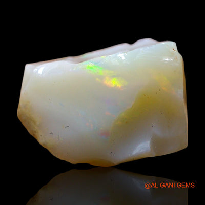 7.00 Cts Natural Australian Fire Opal Loose Gemstone Fancy Rough 15x10x8 mm RE-125