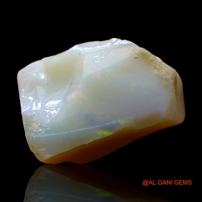 7.00 Cts Natural Australian Fire Opal Loose Gemstone Fancy Rough 15x10x8 mm RE-125