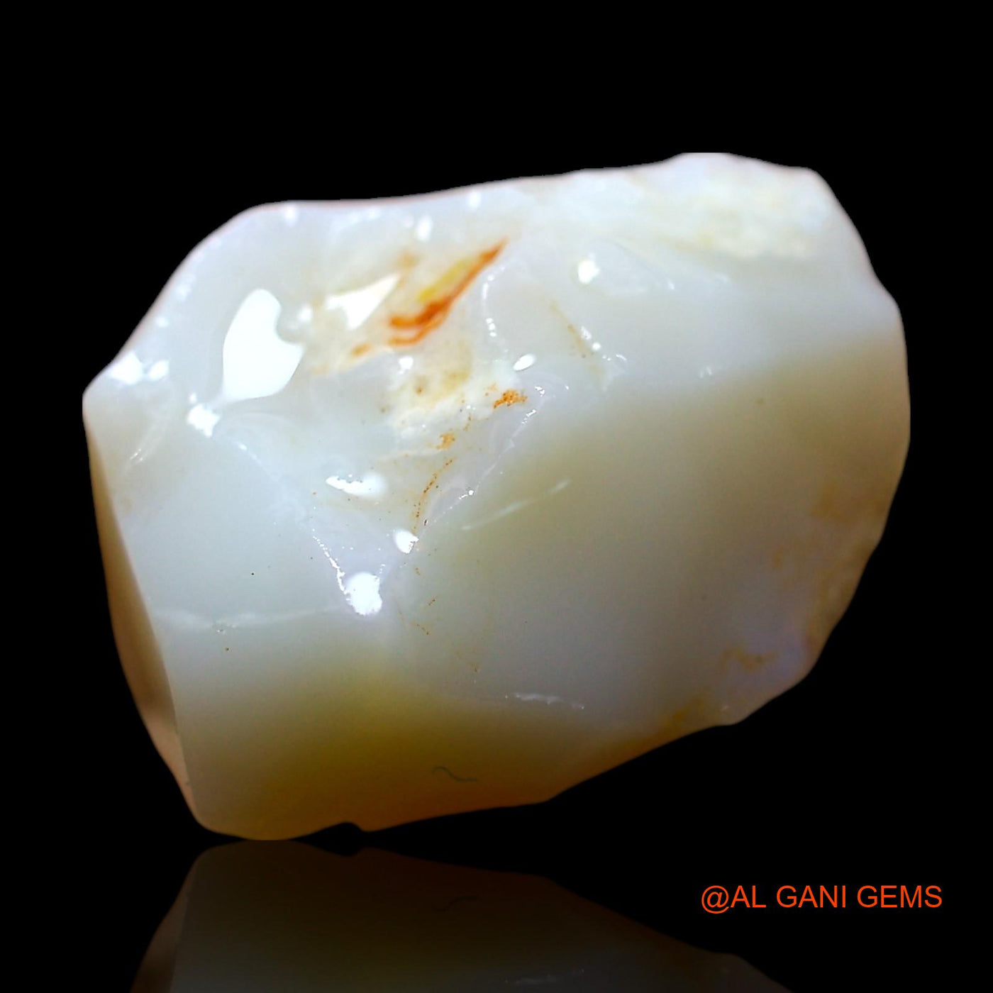 7.00 Cts Natural Australian Fire Opal Loose Gemstone Fancy Rough 15x10x8 mm RE-125