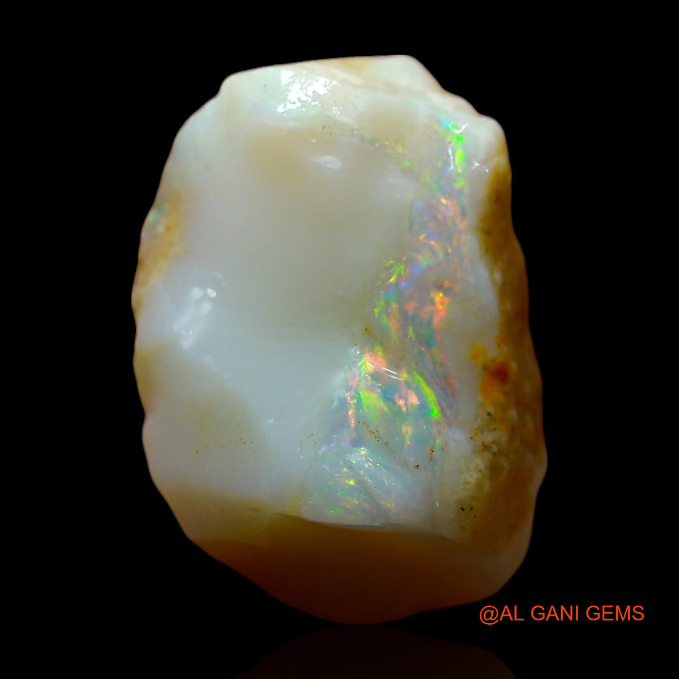 8.00 Cts Unheated Australian Fire Opal Loose Gemstone Fancy Rough Natural 16x10x8 mm RE-128