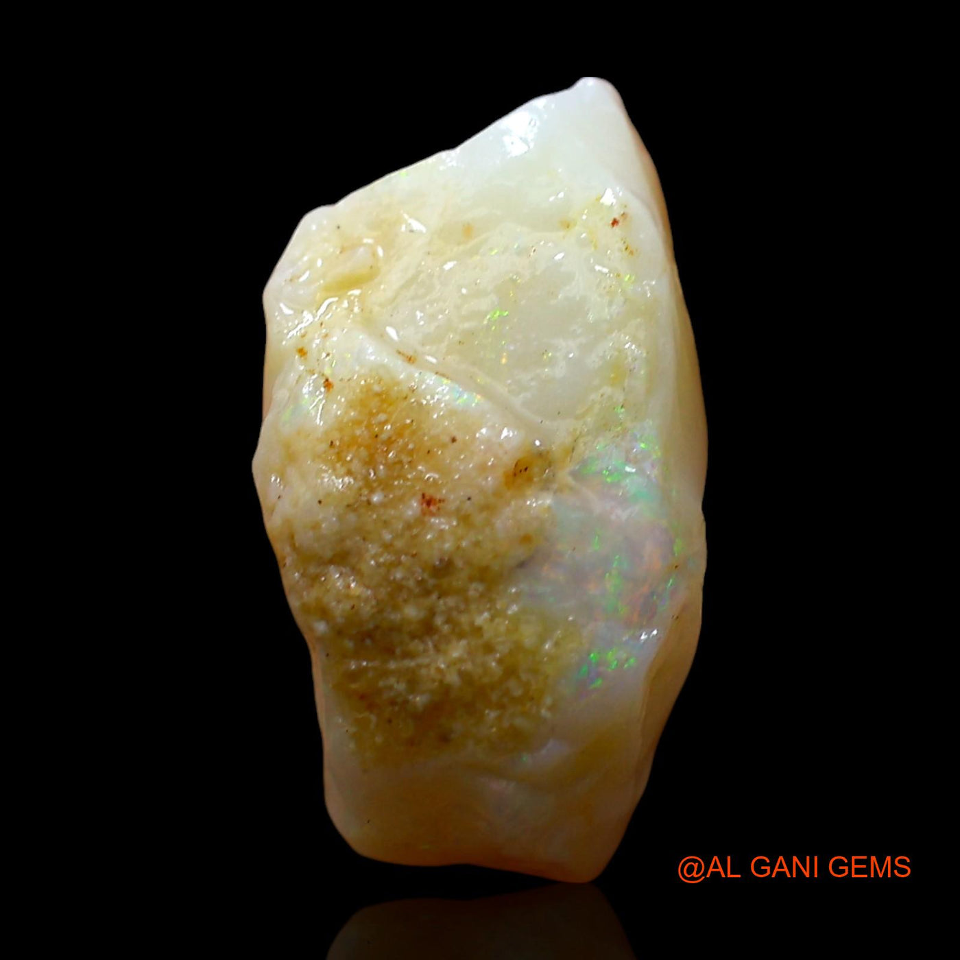 8.00 Cts Unheated Australian Fire Opal Loose Gemstone Fancy Rough Natural 16x10x8 mm RE-128
