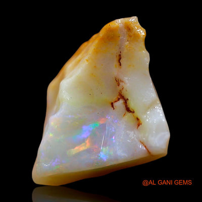 7.00 Cts Natural Australian Fire Opal Fancy Rough Loose Gemstone For Jewelry 15x11x9 mm RE-130