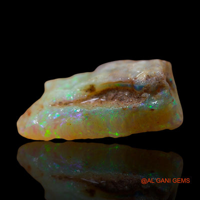 5.00 Cts Natural Australian Fire Opal Loose Gemstone Fancy Rough 17x9x6 mm RE-131