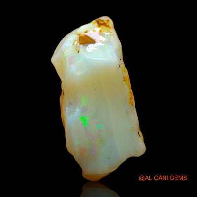 7.00 Cts Natural Australian Fire Opal Loose Gemstone Fancy Rough 17x9x8 mm RE-132