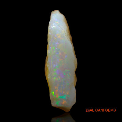 Natural Untreated Fire Opal Loose Gemstone Fancy Rough From Australia 5.00 Cts 20x8x6 mm RE-133