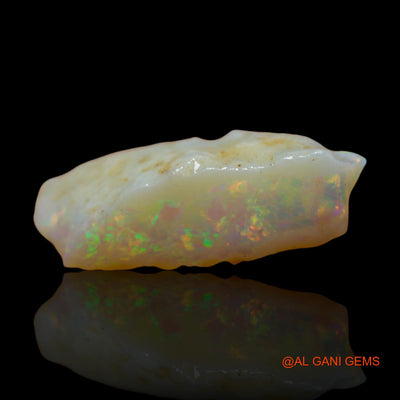 Natural Untreated Fire Opal Loose Gemstone Fancy Rough From Australia 5.00 Cts 20x8x6 mm RE-133