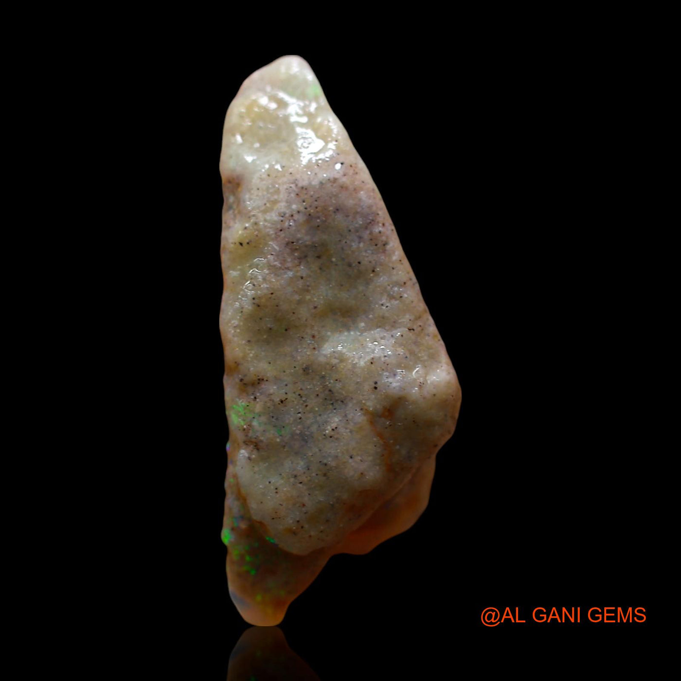 4.00 Cts Natural Australian Fire Opal Loose Gemstone Fancy Rough 19x8x6 mm RE-134