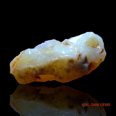 10.00 Cts Unheated Australian Fire Opal Loose Gemstone Fancy Rough Natural 24x9x9 mm RE-13