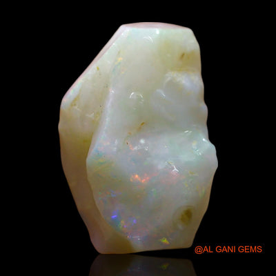 Natural Untreated Fire Opal Loose Gemstone Fancy Rough From Australia 6.00 Cts 15x9x6 mm RE-145