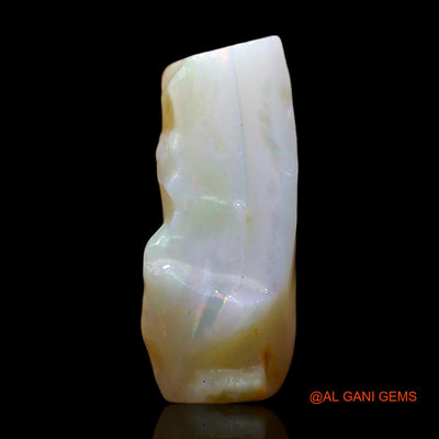 Natural Untreated Fire Opal Loose Gemstone Fancy Rough From Australia 6.00 Cts 15x9x6 mm RE-145