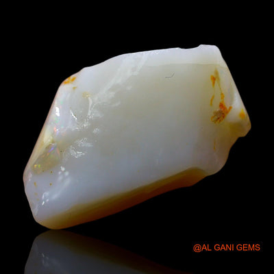 Natural Untreated Fire Opal Loose Gemstone Fancy Rough From Australia 6.00 Cts 15x9x6 mm RE-145