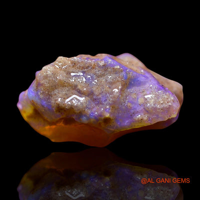 6.00 Cts Natural Australian Fire Opal Fancy Rough Loose Gemstone For Jewelry 18x9x8 mm RE-146