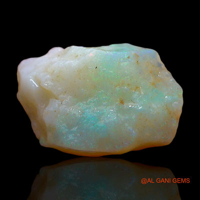 Natural Untreated Fire Opal Loose Gemstone Fancy Rough From Australia 4.00 Cts 16x11x4 mm RE-147