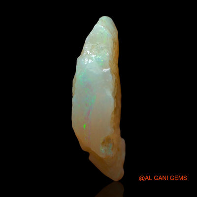 Natural Untreated Fire Opal Loose Gemstone Fancy Rough From Australia 4.00 Cts 16x11x4 mm RE-147