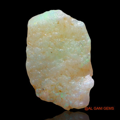 Natural Untreated Fire Opal Loose Gemstone Fancy Rough From Australia 4.00 Cts 16x11x4 mm RE-147