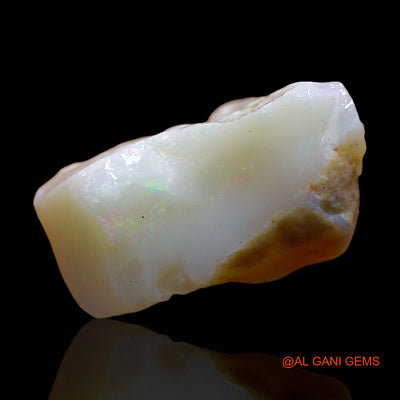 Natural Untreated Fire Opal Loose Gemstone Fancy Rough From Australia 7.00 Cts 16x10x9 mm RE-156