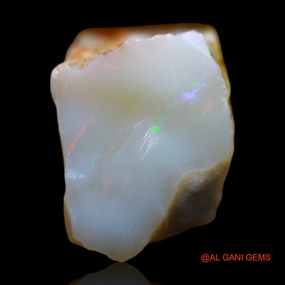 Natural Untreated Fire Opal Loose Gemstone Fancy Rough From Australia 7.00 Cts 16x10x9 mm RE-156