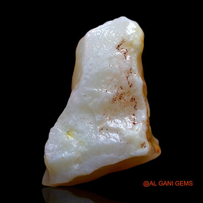 Natural Untreated Fire Opal Loose Gemstone Fancy Rough From Australia 7.00 Cts 16x10x9 mm RE-156