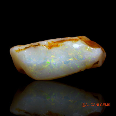 7.00 Cts Natural Australian Fire Opal Loose Gemstone Fancy Rough 16x12x6 mm RE-160